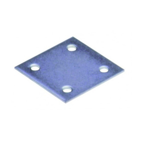 1 x Platine D'ASSEMBLAGE 40X40 Acier zingué