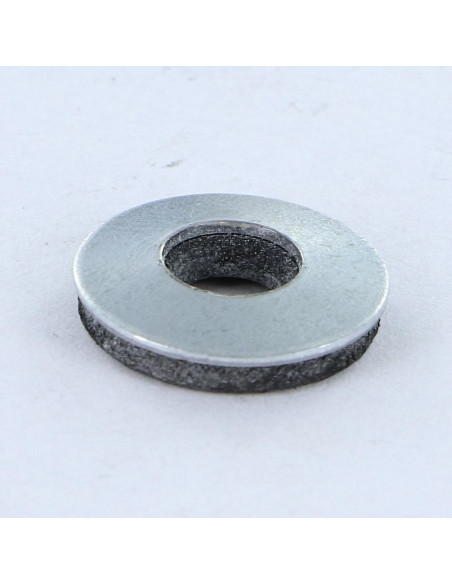 1 x Rondelle d'étanchéite EPDM Acier zingué 6.3X16