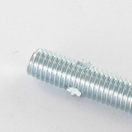1 x Filet Acier zingué M8X45 Avec 2 Ergots