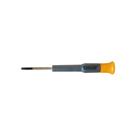 1 x Tournevis plat fin N1.8 Longueur 120 Longueur tige métallique 40