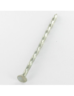 Kg de pointes Torsadées Acier zingué 5X140
