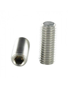 Vis métaux Sans tête six pans creux (sthc) Inox A4 Clé de...