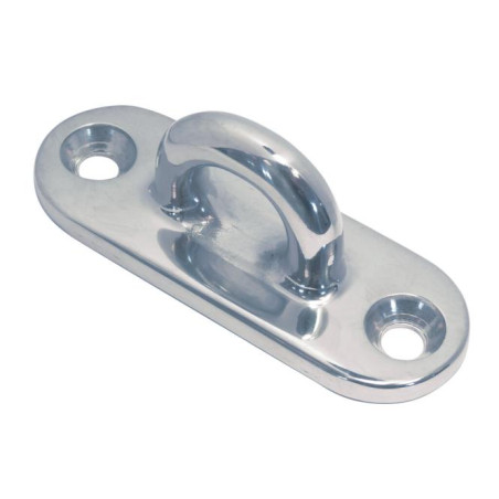 1 x Pontet à platine OVALE 88X32 Inox A4