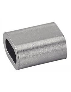 Manchon Pour Câble Diamètre 8 Cuivre Nickelé