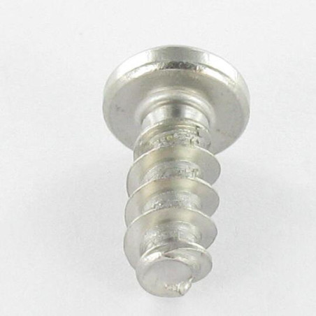 1 x Vis pvc tête cylindrique bombée large 5X12 TORX T20 Inox A2 Diamètre de tête: 9.5