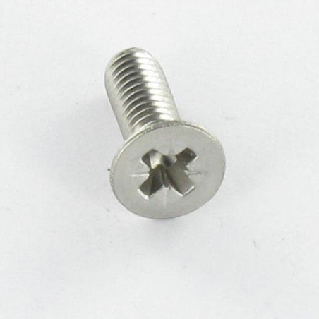 1 x Vis métaux Inox A2 Tête fraisée Pozi N°2 M5X45