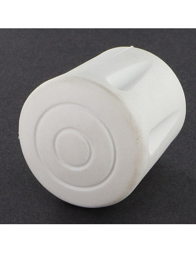 1 x Embout rond envellopant caoutchouc...