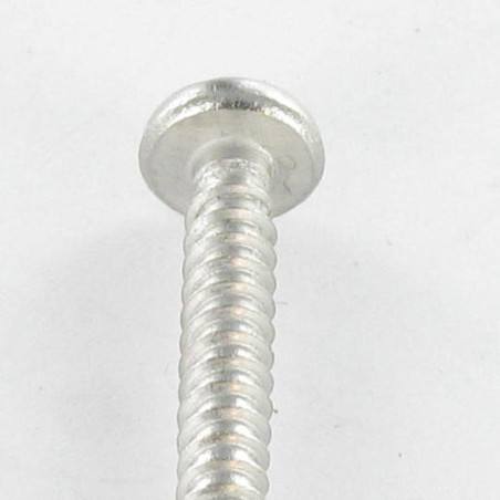 1 x Vis tôle Inviolable Tête cylindrique TC Snake eyes 4.8X50 Inox A2