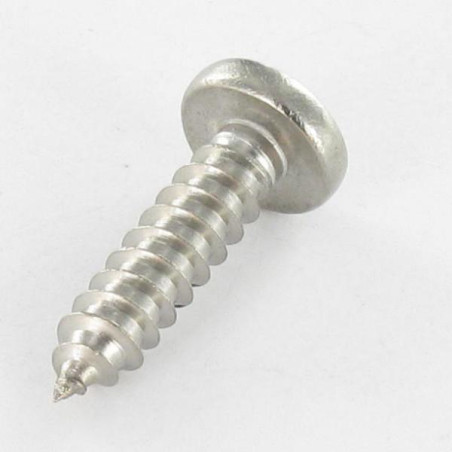 1 x Vis tôle Tête cylindrique TC Carré 4.8X50 Empreinte carré 2 Inox A2