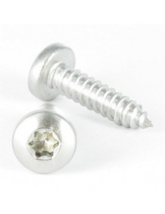 Vis Vis tôle tête cylindrique bombée large TORX T25...