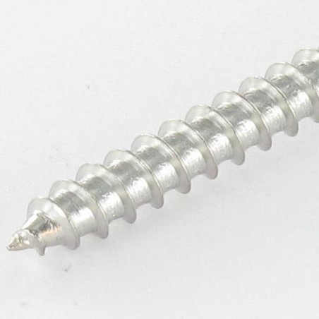 1 x Vis bois Inox A2 Tête ronde TR Fendue 6X25