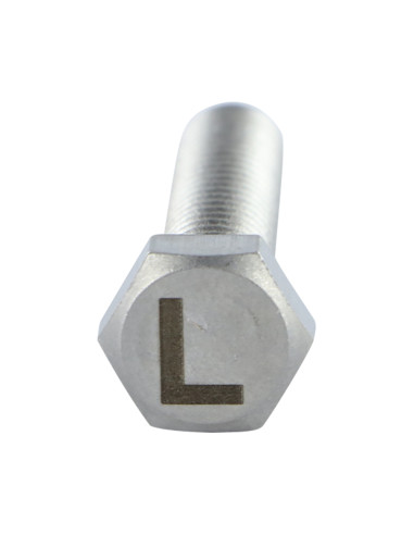 1 x Vis métaux Tête hexagonale TH 8X35 Inox A4...