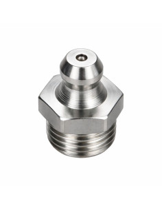 Graisseur droit M6 Pas de 100 Inox A4