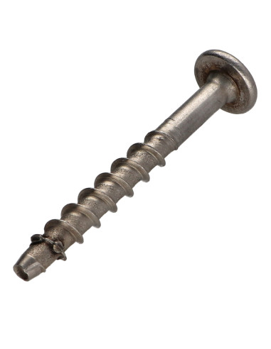 1 x Vis béton Tête Bombée TORX T30 Inox A4...