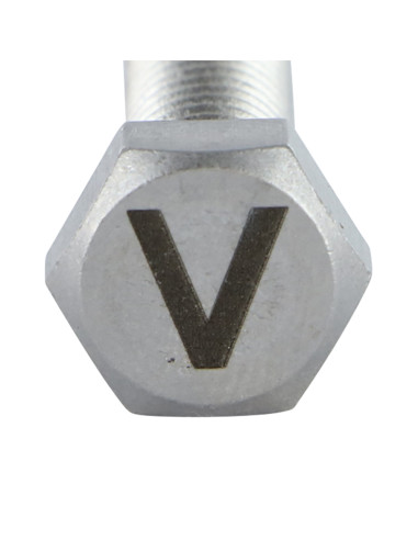 1 x Vis métaux Tête hexagonale TH 8X35 Inox A4...