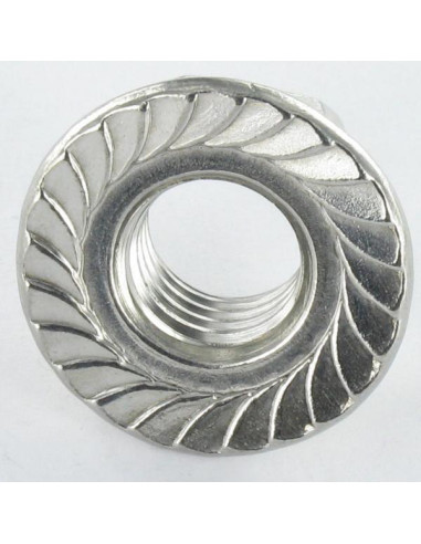 1 x Ecrou hexagonale Inox A2 Embase collerette...