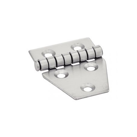 1 x Charnière Type C 5 trous Inox A2 55X40