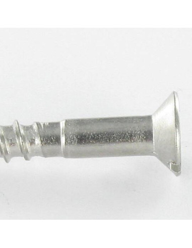 1 x Vis bois Tête fraisée Fendue 3X16 Inox A4...