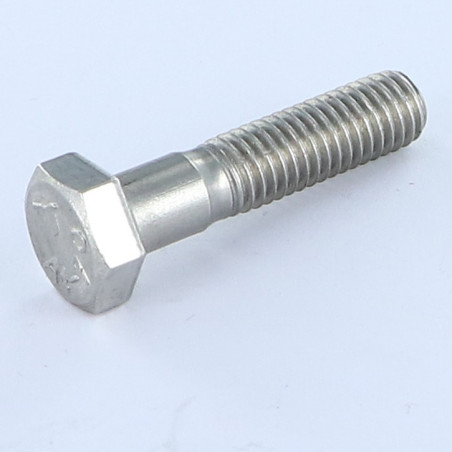 1 x Corps de boulon filetage partiel Tête hexagonale TH M6X35 Inox A4