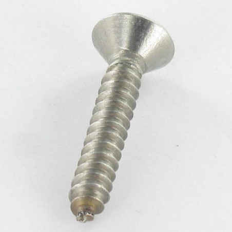 1 x Vis tôle Inviolable Inox A2 Tête fraisée TORX T15 avec téton 3.5X25