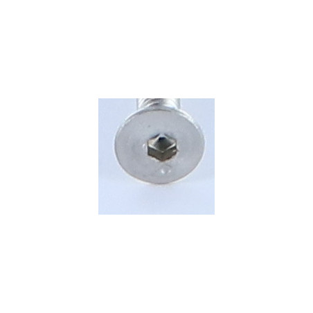 1 x Vis métaux FHC tête fraisée empreinte hexagonale creuse Clé de 2.5 HC2.5 M4X40 Filetage total Inox A4
