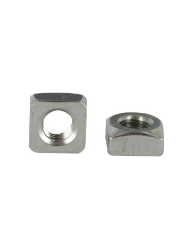 1 x Ecrou Carré Inox A2 13X13X6.5 M8 DIN 557