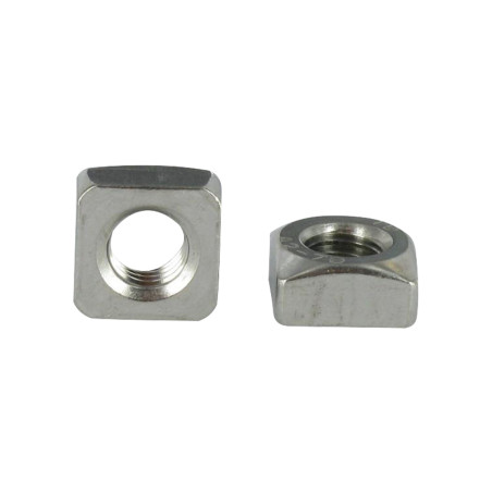1 x Ecrou Carré Inox A2 13X13X6.5 M8 DIN 557