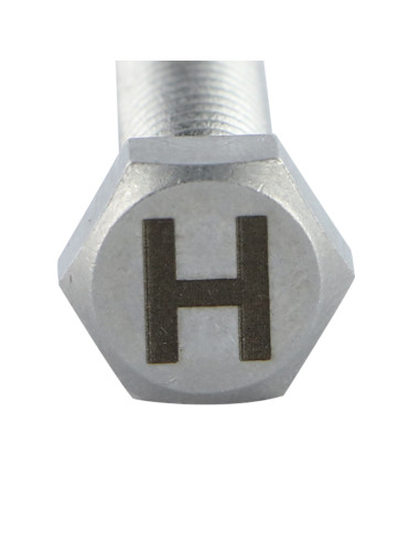 1 x Vis métaux Tête hexagonale TH 8X35 Inox A4...