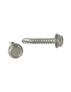 Vis autoperceuse Tête hexagonale TH 4.8X16 Inox A4