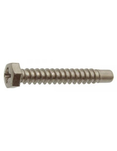 Vis tôle Tête hexagonale TH Pozi Bout pilote Inox A2...