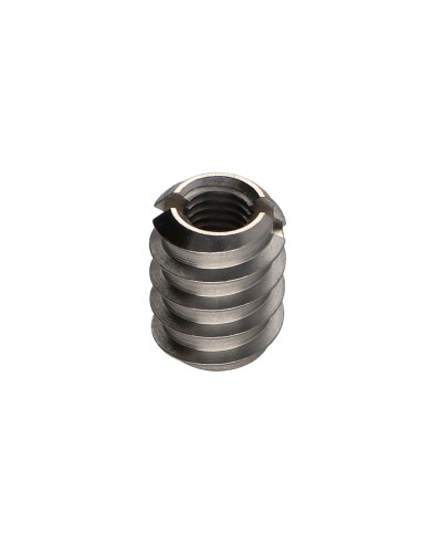 1 x Insert Fileté Bois 18.5X25 M10 Inox A2