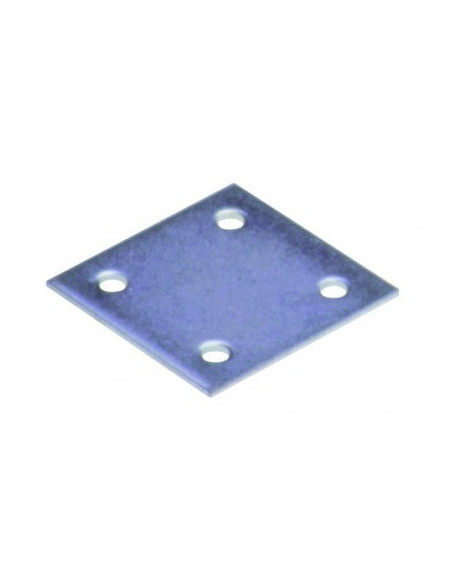 1 x Platine D'ASSEMBLAGE 40X40 Acier zingué