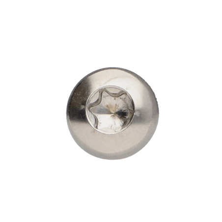 1 x Vis métaux Tête cylindrique TC TORX T50 Inox A2 M10X16 Filetage total