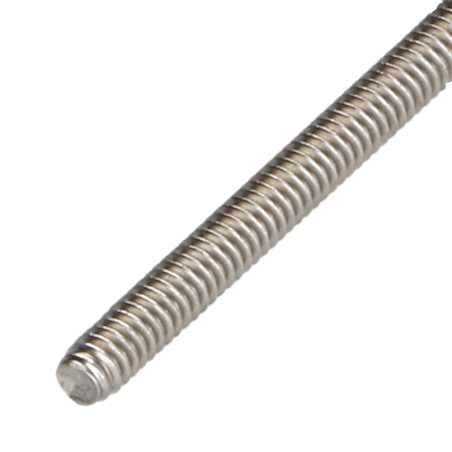 1 x Vis métaux Tête cylindrique TC T6 Inox A2 M2X20 Filetage total microvis