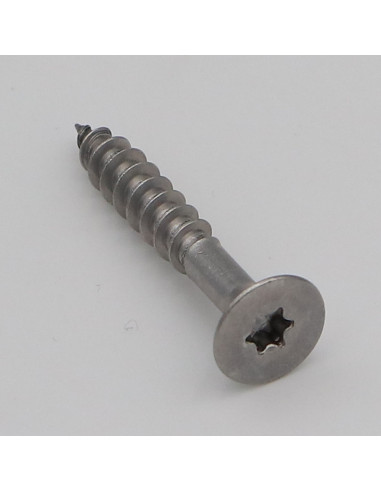 1 x VBA Vis bois agglo Inox A2 Tête fraisée...