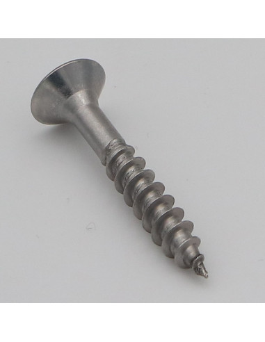 1 x VBA Vis bois agglo Inox A2 Tête fraisée...