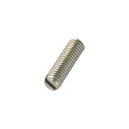 1 x Vis métaux Sans tête Fendue à Pointe M6X40 Inox A2