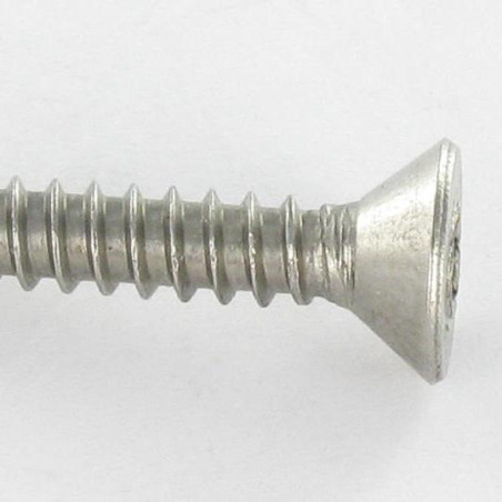 1 x Vis tôle Inviolable Inox A2 Tête fraisée TORX T20 avec téton 4.2X13