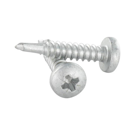 1 x Vis autoperceuse Tête cylindrique TC Pozi 4.8X25 Inox AISI 410