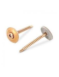 Vis faitage Tête fraisée bombée TFB TORX T20 4.5X35 Inox...