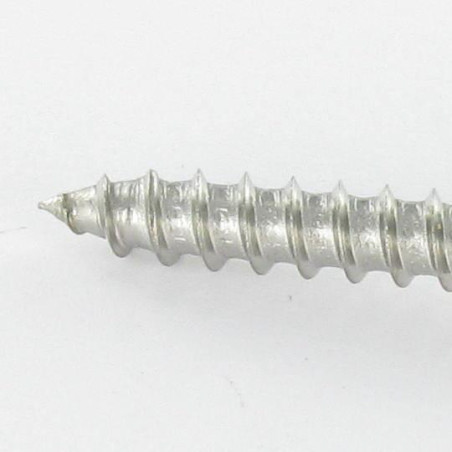 1 x Vis bois Inox A2 Tête fraisée Fendue 6X60