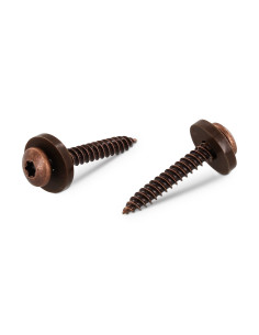 Vis tôle Tête cylindrique TC TORX T15 + Rondelle Nylon...