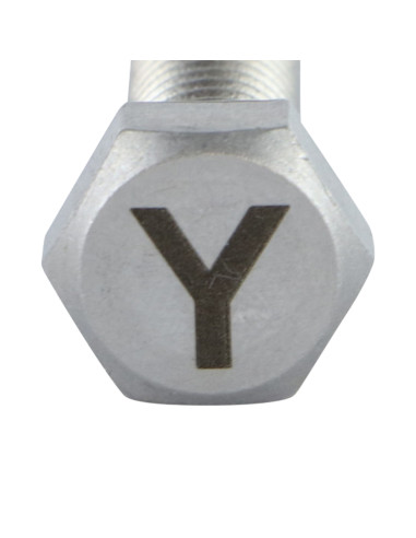 1 x Vis métaux Tête hexagonale TH 8X35 Inox A4...