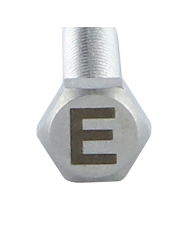 1 x Vis métaux Tête hexagonale TH 8X35 Inox A4...