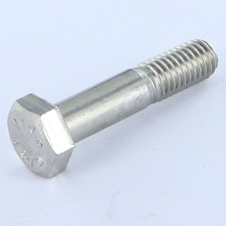1 x Corps de boulon filetage partiel Inox A2 Tête hexagonale TH M8X36 Filetée sur 15