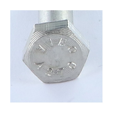 1 x Corps de boulon filetage partiel Inox A2 Tête hexagonale TH M8X36 Filetée sur 15