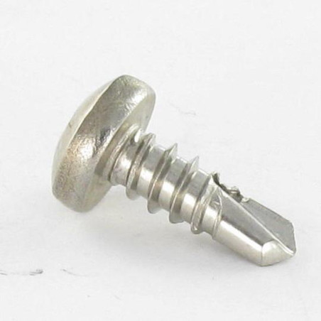 1 x Vis autoperceuse Inox A2 Tête cylindrique bombée TCB Pozi 3.9X16