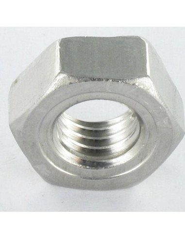 1 x Ecrou hexagonale à souder Inox A2 M6