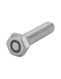 Vis métaux Tête hexagonale TH 8X35 Inox A4 avec gravure...