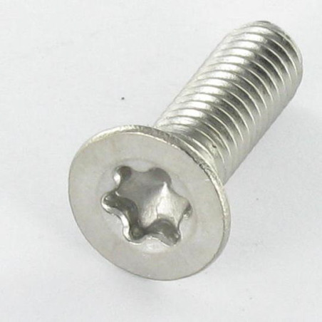 1 x Vis métaux Tête fraisée M5X70 TORX T25 Inox A2